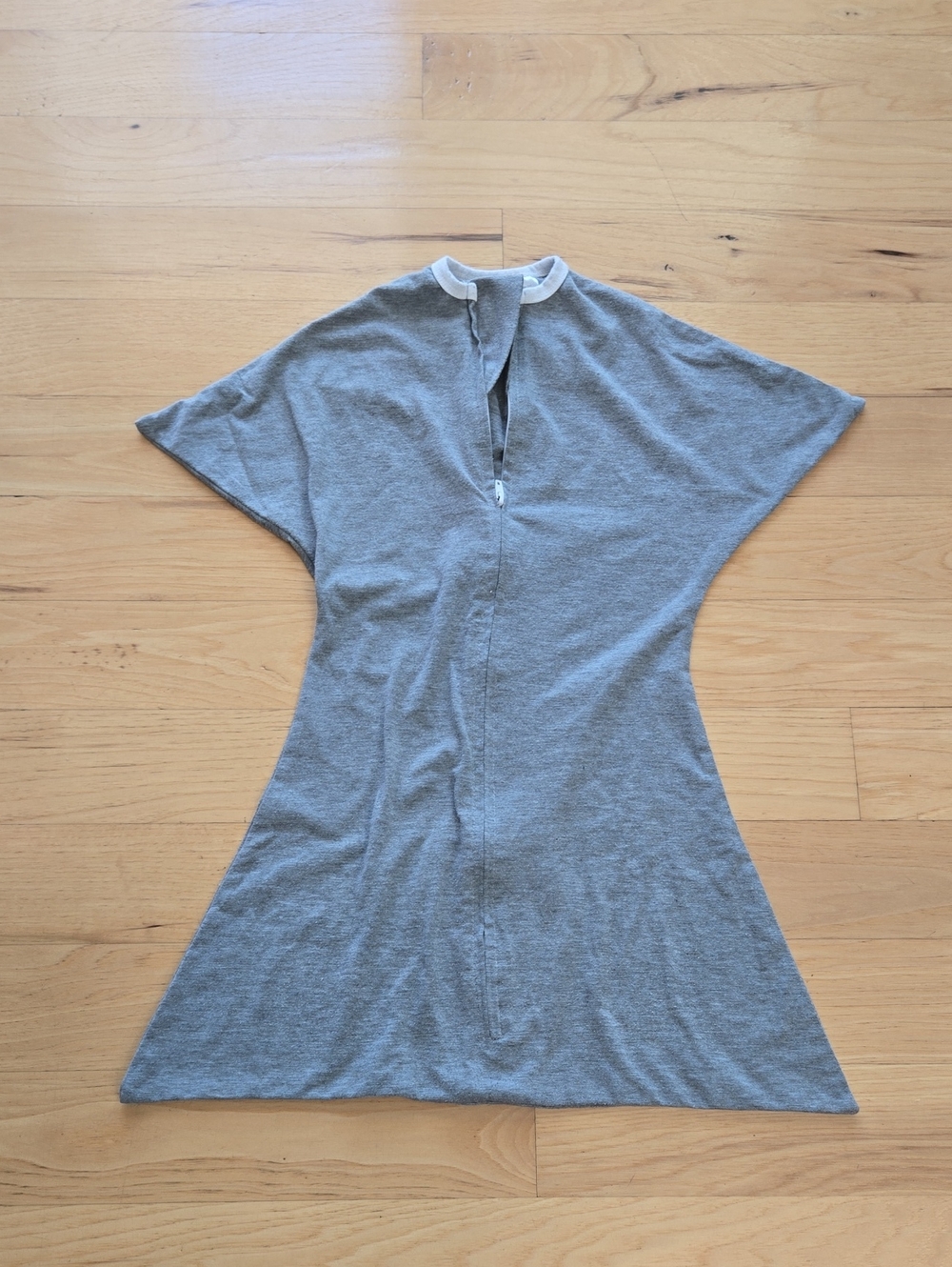 Zipadee- Zip Gray Knit Sleeping Baby Heather Grey Sleeper 3-8months